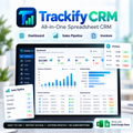 Trackify CRM | 15 In 1 Google Sheets CRM Toolkit