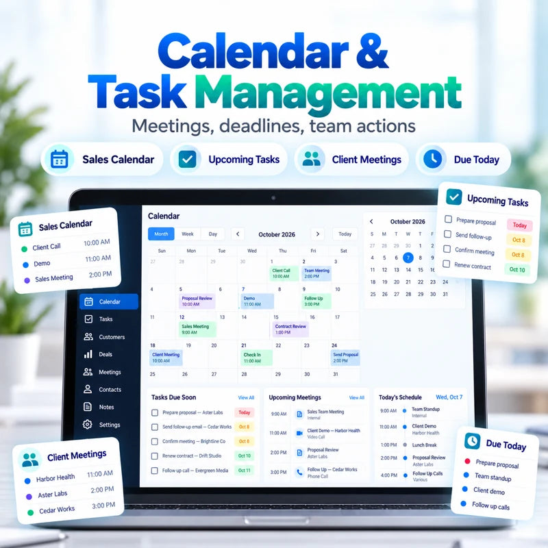 Tasks & calendars
